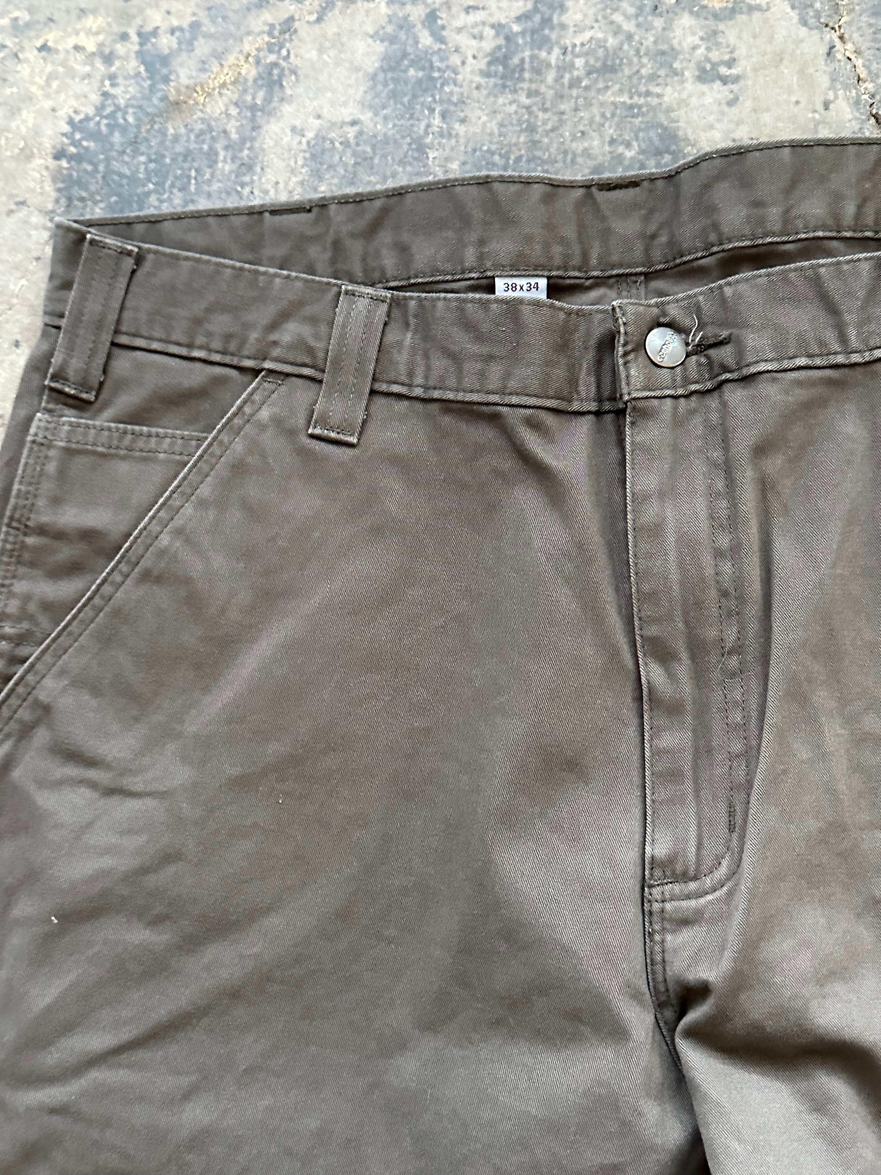38x34 - Vintage Carhartt Brown Carpenter Pants