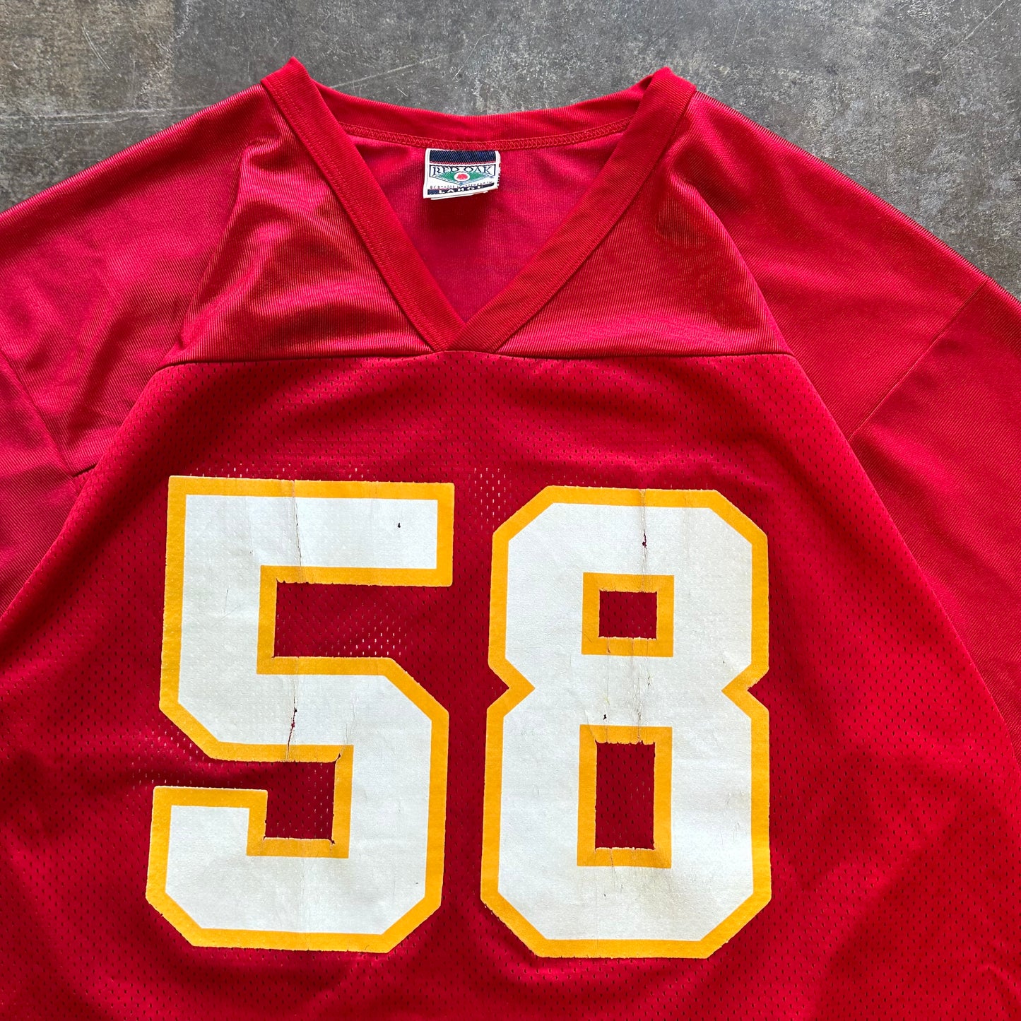 L - Red Oak #58 Chiefs Jersey