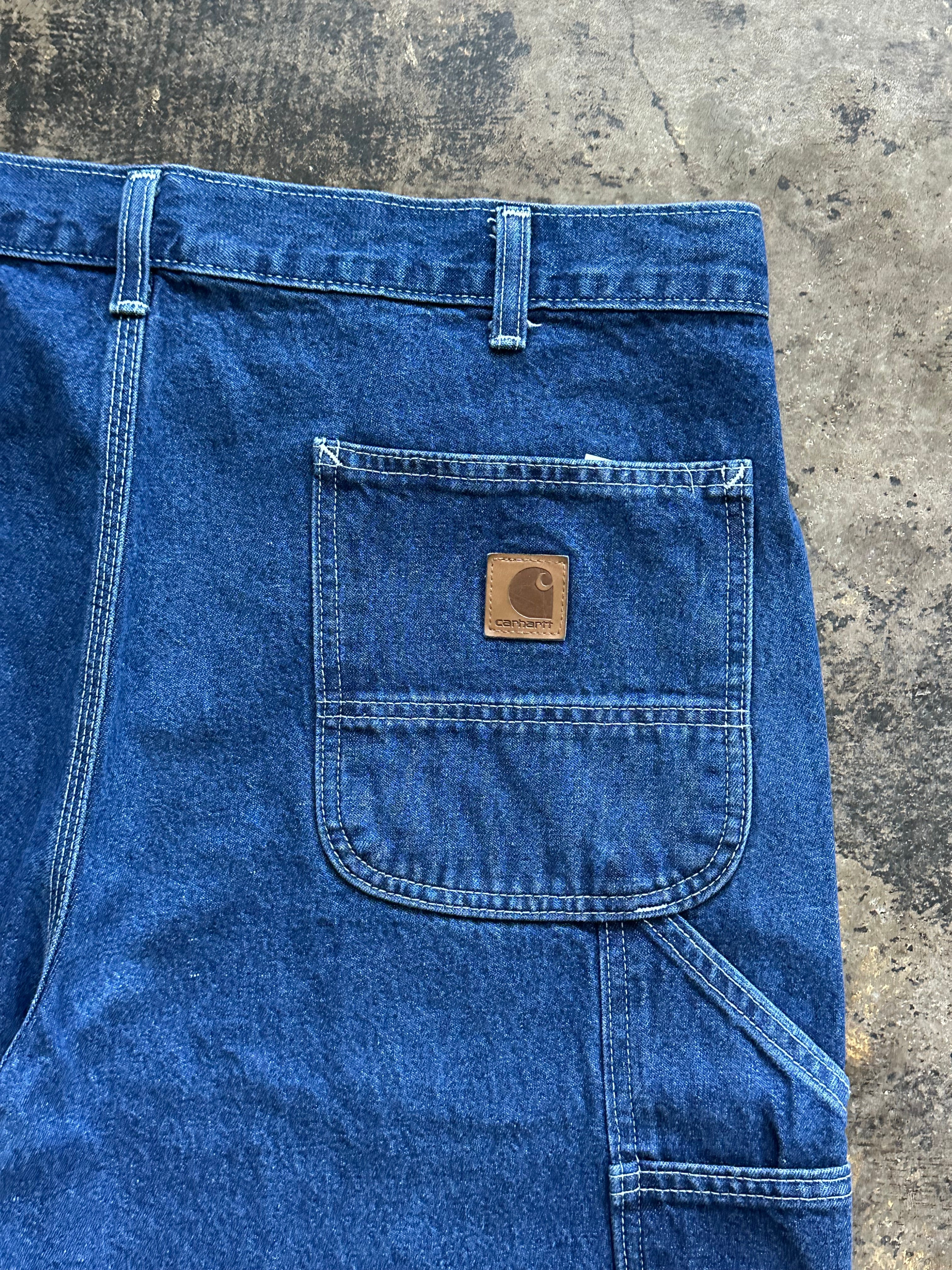 38x34 - Vintage Carhartt Denim Carpenter Pants