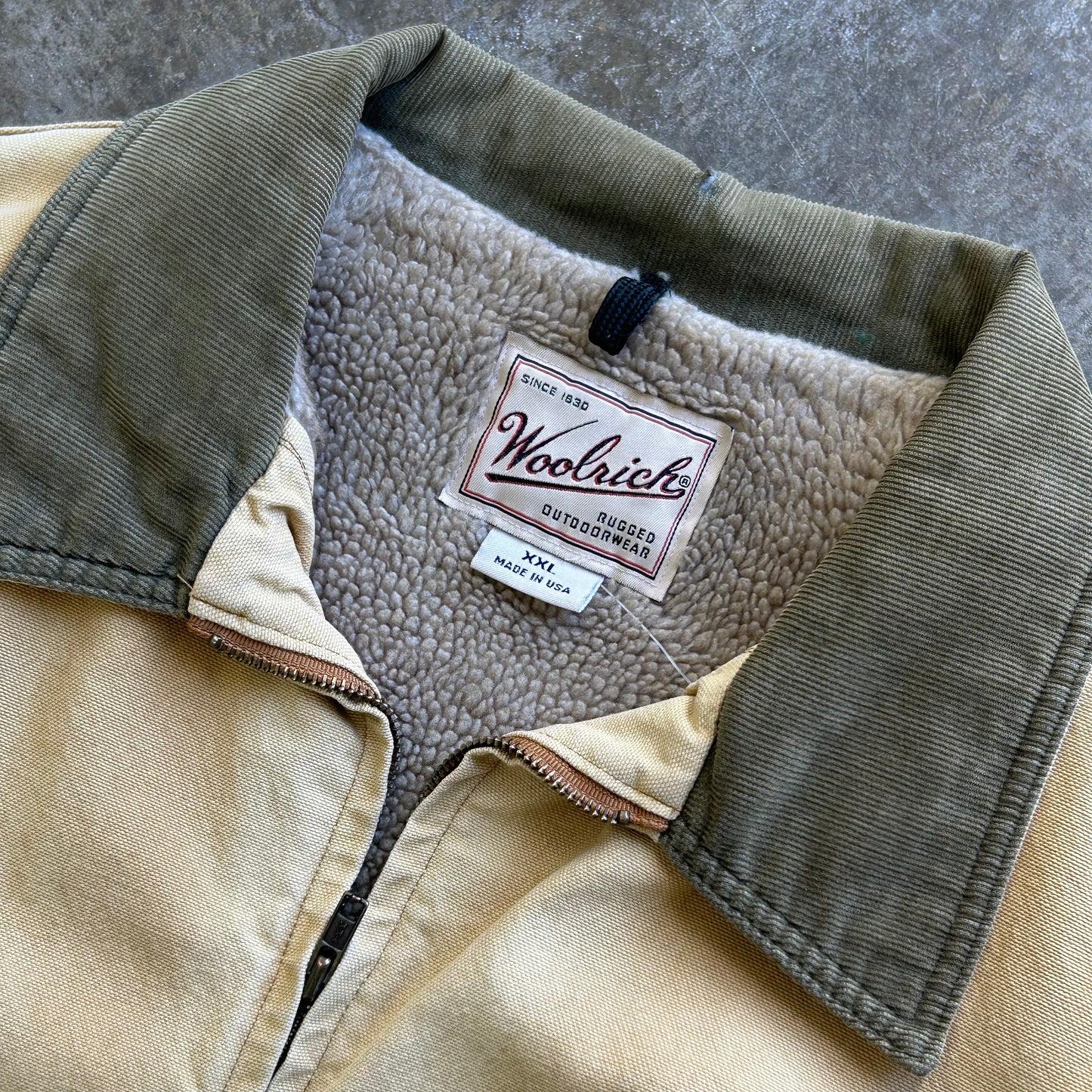 XXL - Woolrich lined Coat