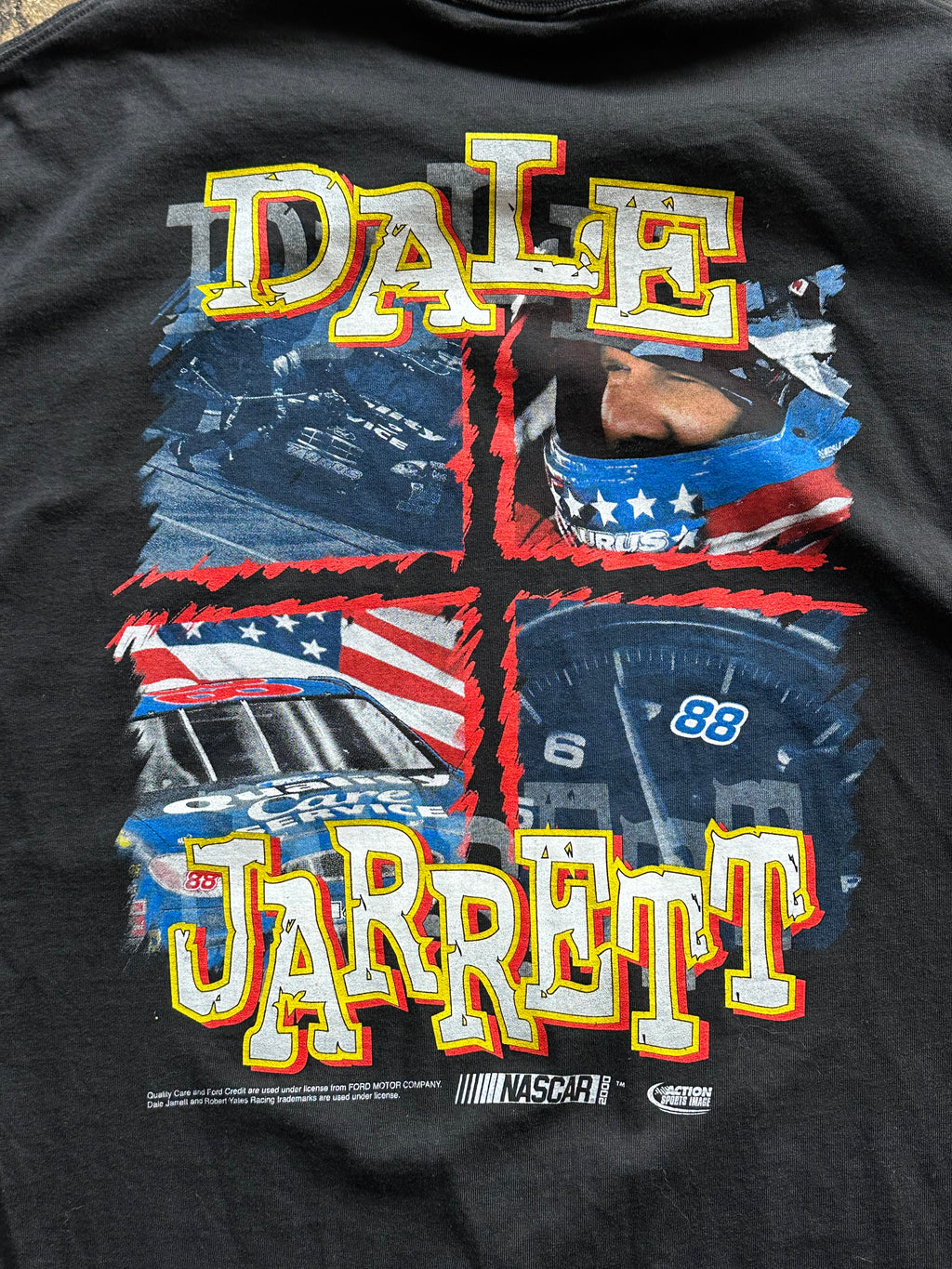 L - Dale Jarrett #88 NASCAR Racing T-Shirt – Quality Care Ford