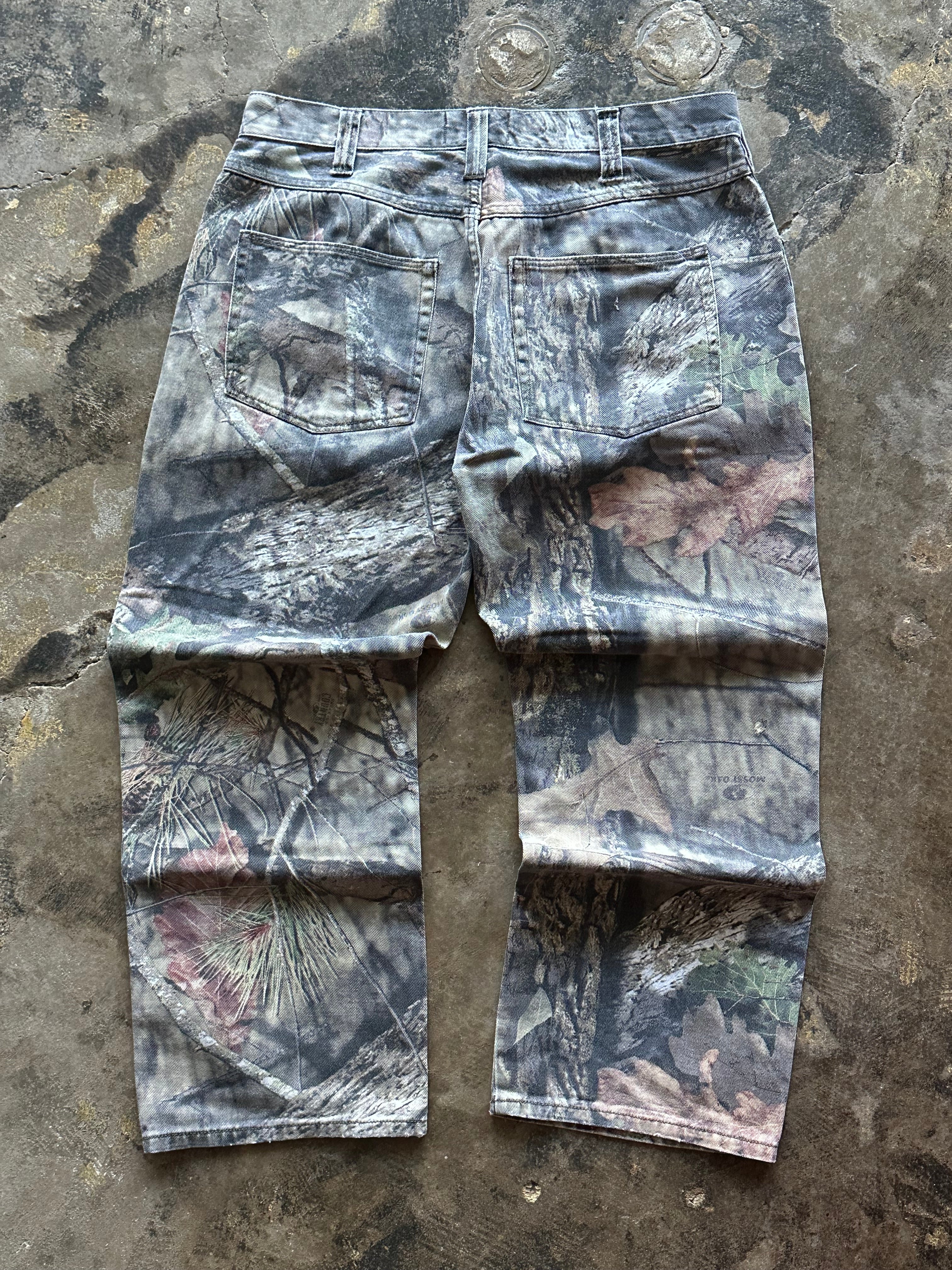 38x30 - Mossy Oak Camo Work Pants