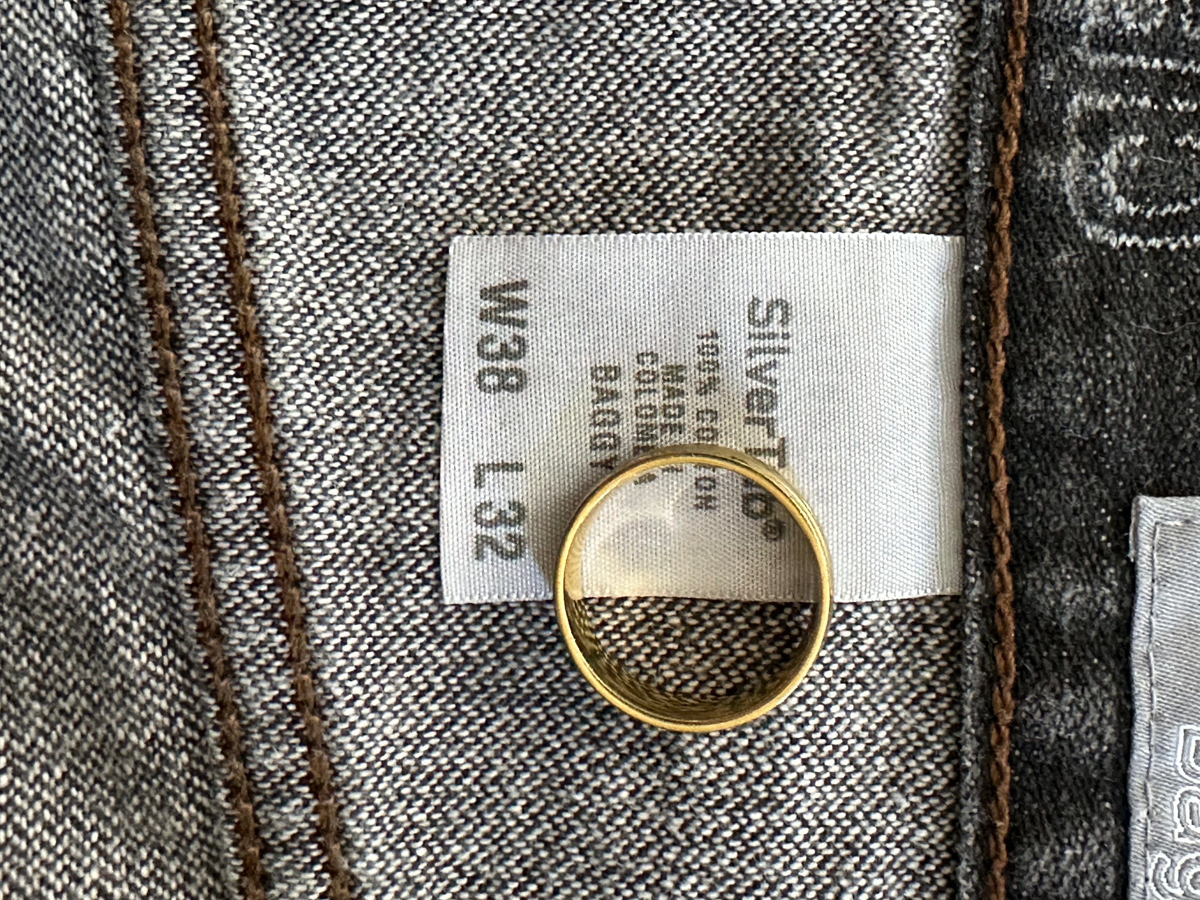 38x32 - Vintage Levi’s SilverTab Baggy Black Jeans –Y2K Skater Denim