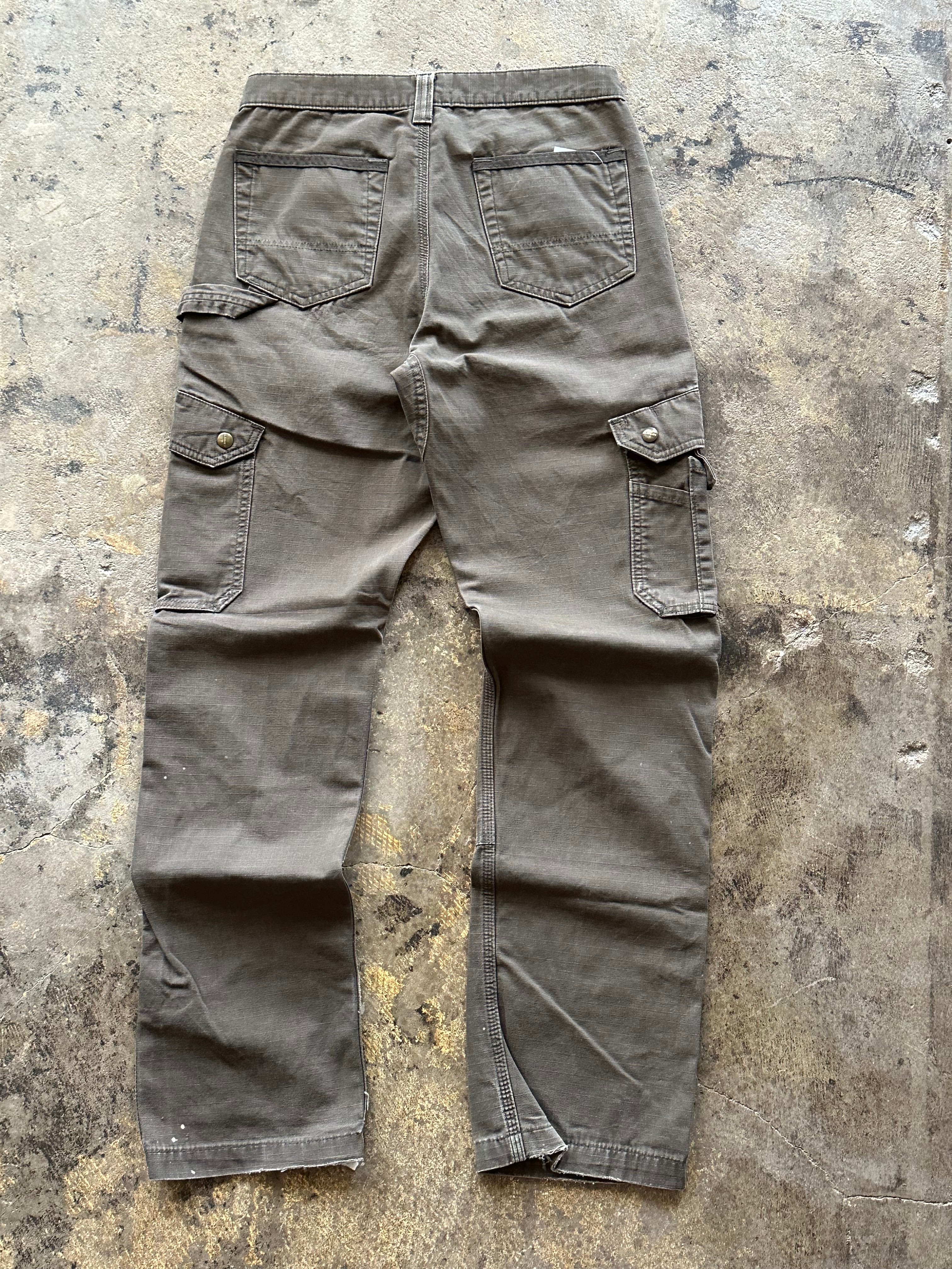 31x32 - Carhartt Brown Cargo Work Pants