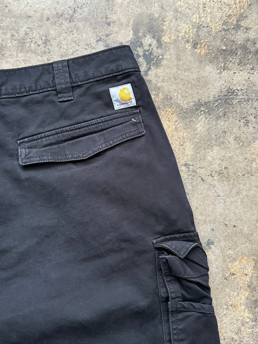 36x34 - Carhartt Black Cargo Work Pants
