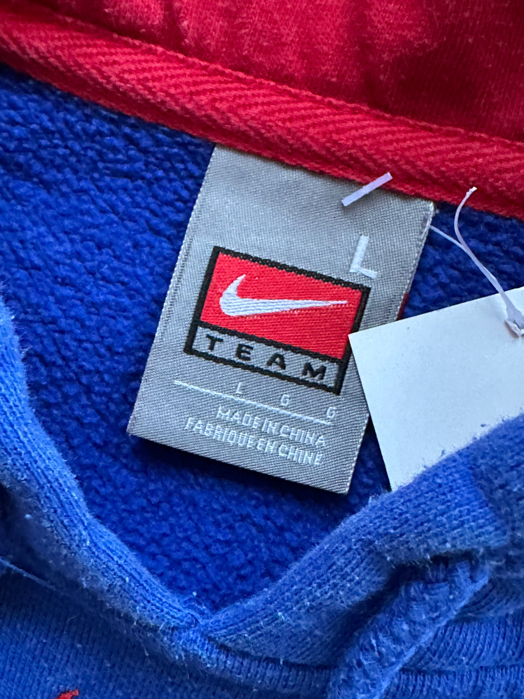 L - Vintage Nike Kansas Jayhawks Hoodie