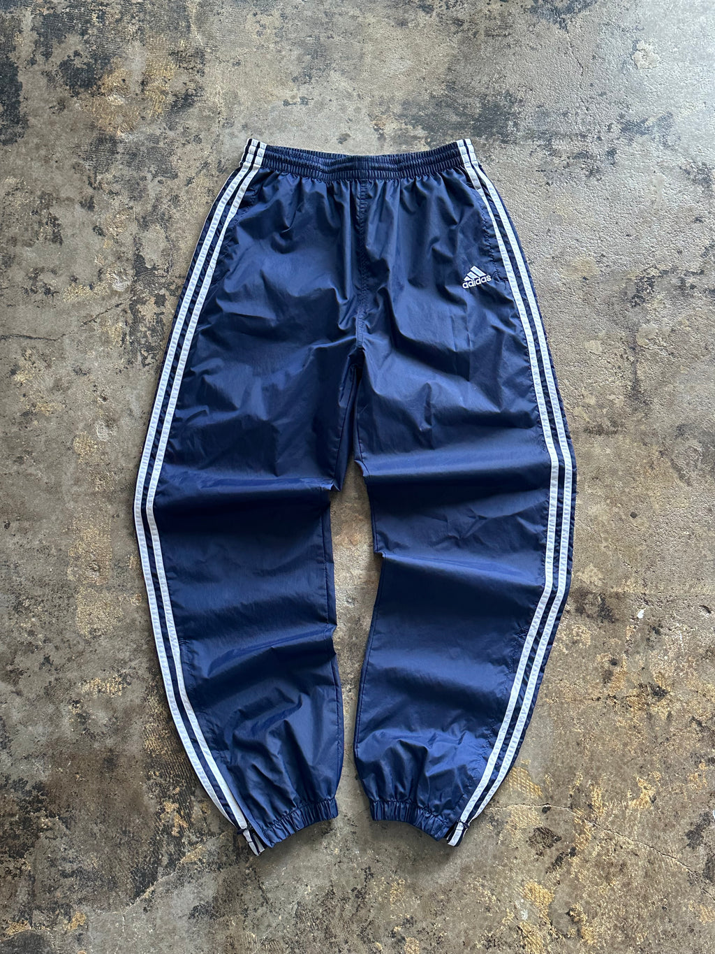M - Vintage Adidas Navy Track Pants