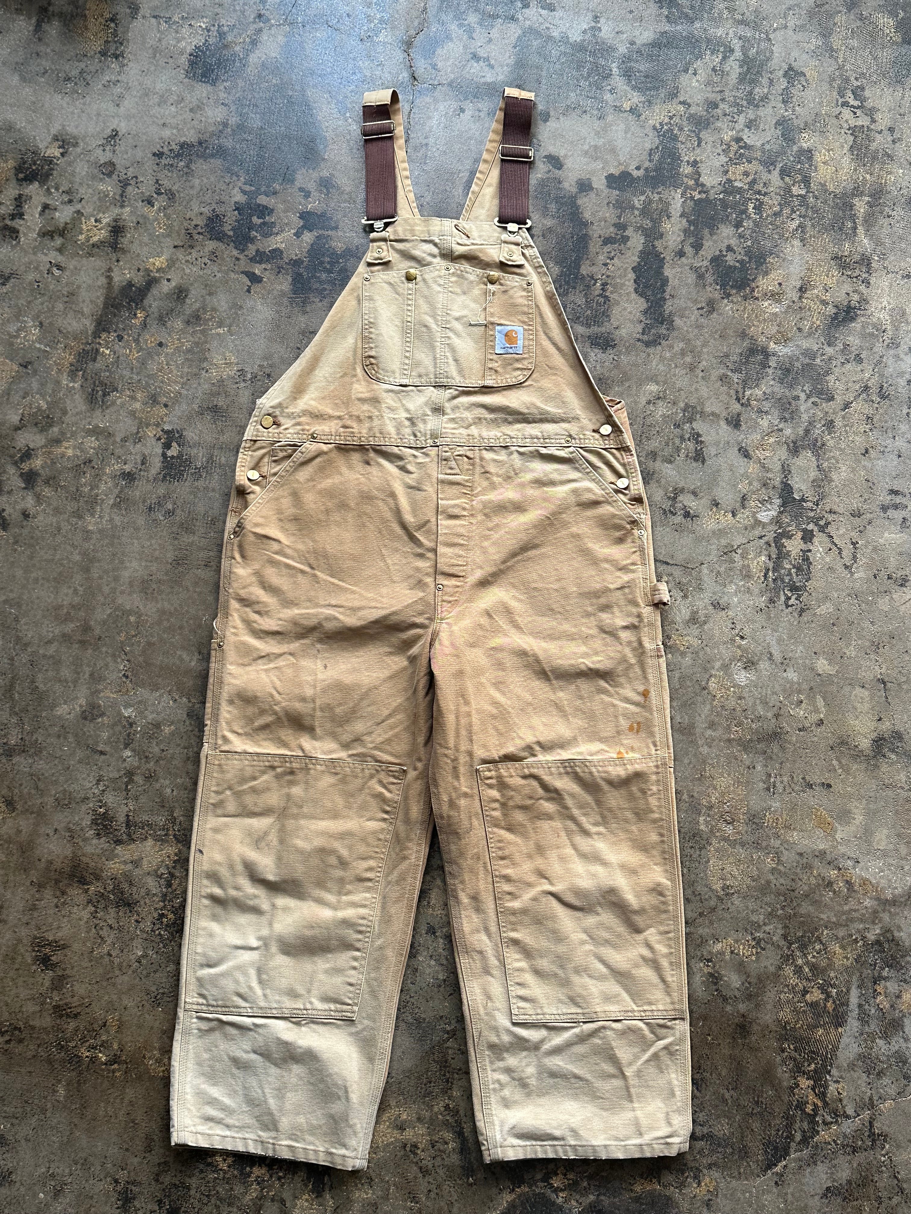 XL - Carhartt double knee overalls