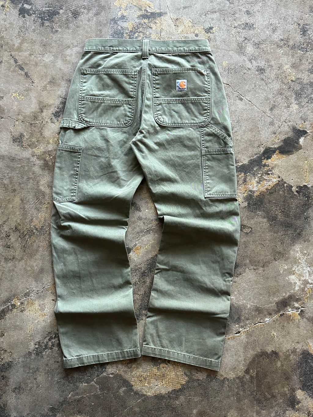 31x30 - Carhartt Olive Green Utility Pants