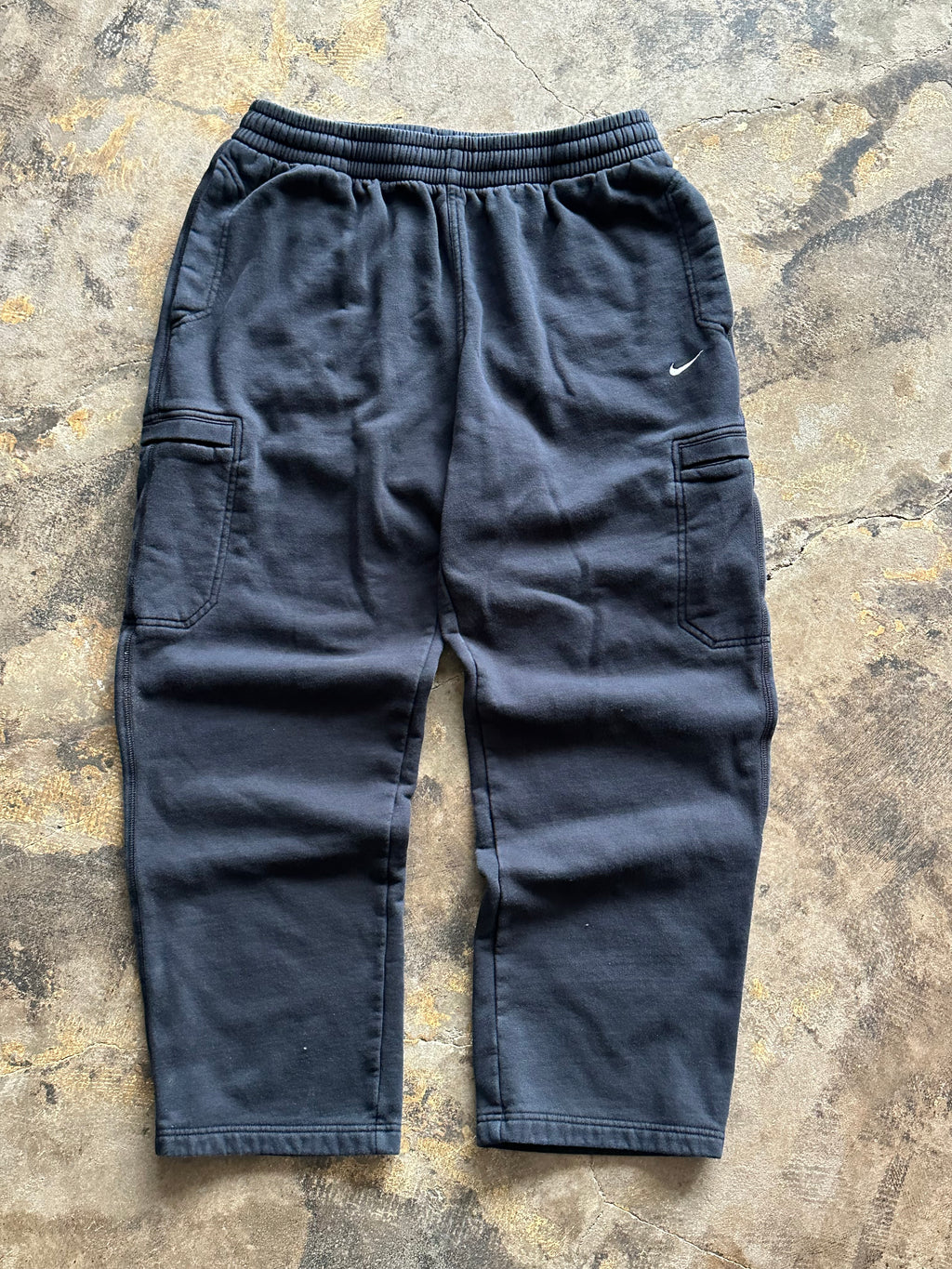 XL - Nike Cargo Fleece Sweatpants – Black