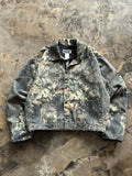 L - Cropped Camo Workwear Jacket