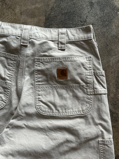 32x28 - Carhartt Light Khaki Utility Work Pants