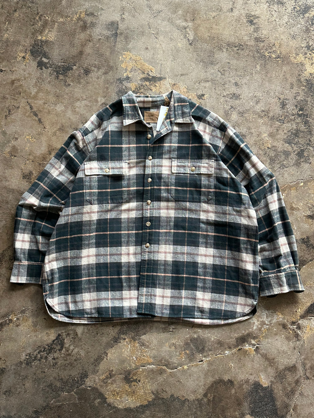 XL - RedHead Plaid Flannel Shirt