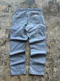 34x32- Carhartt Grey Utility Pants