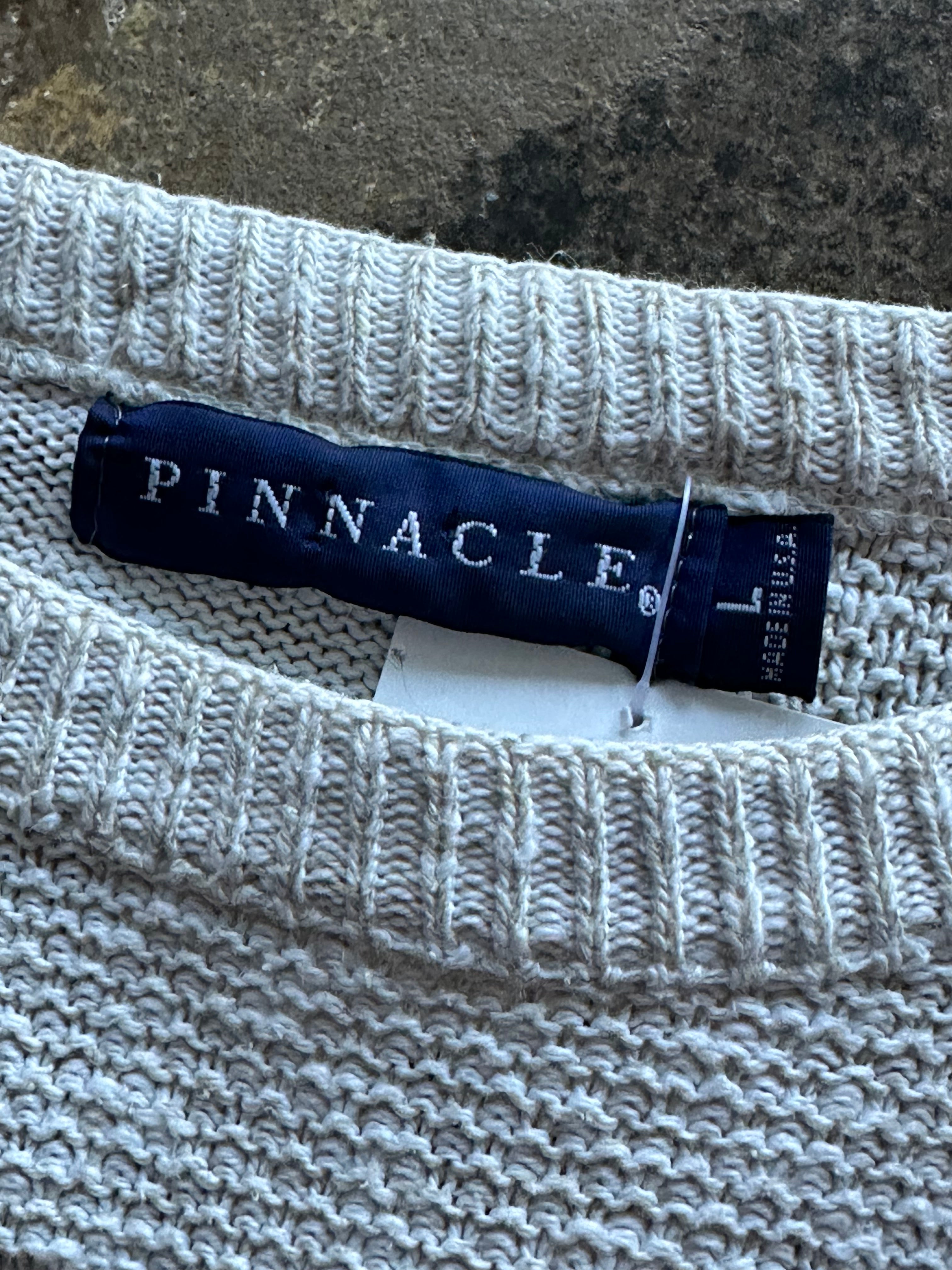 L - Pinnacle Textured Golf Knit Sweater