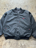 XL - Nike Reversible Bomber Jacket - Black & Maroon