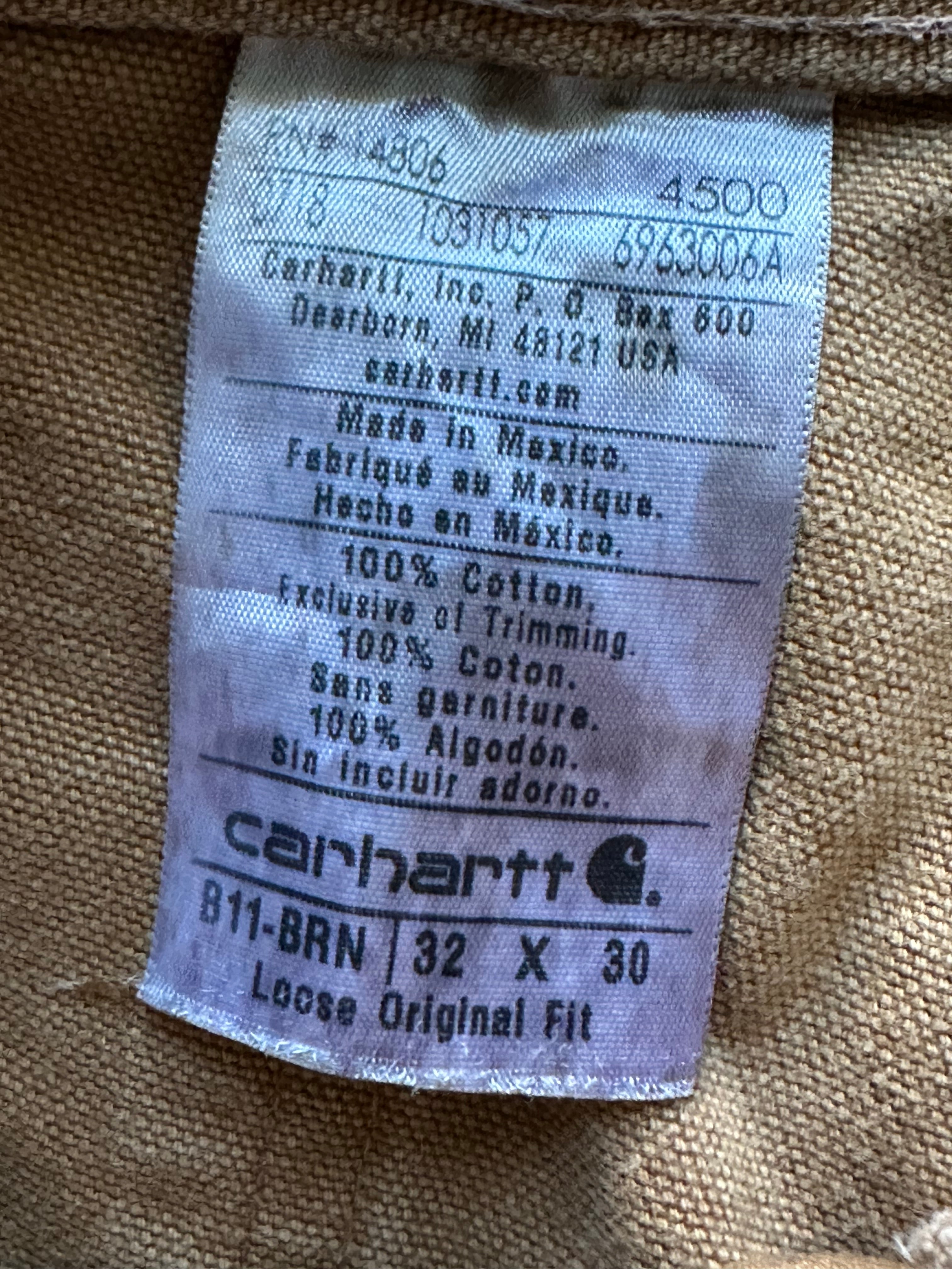 32x30 - Carhartt Distressed Workwear Pants