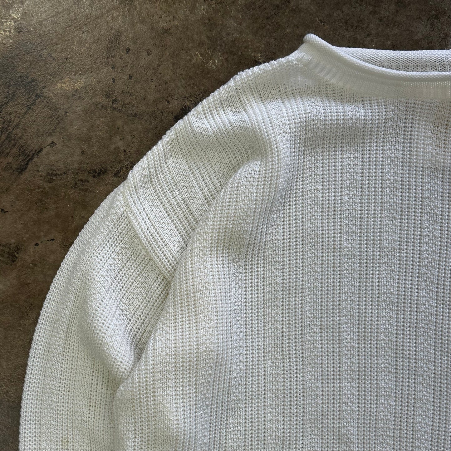 XXL - Cream Knit Sweater