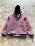 L - Polar King Duck Canvas Work Jacket – Burgundy