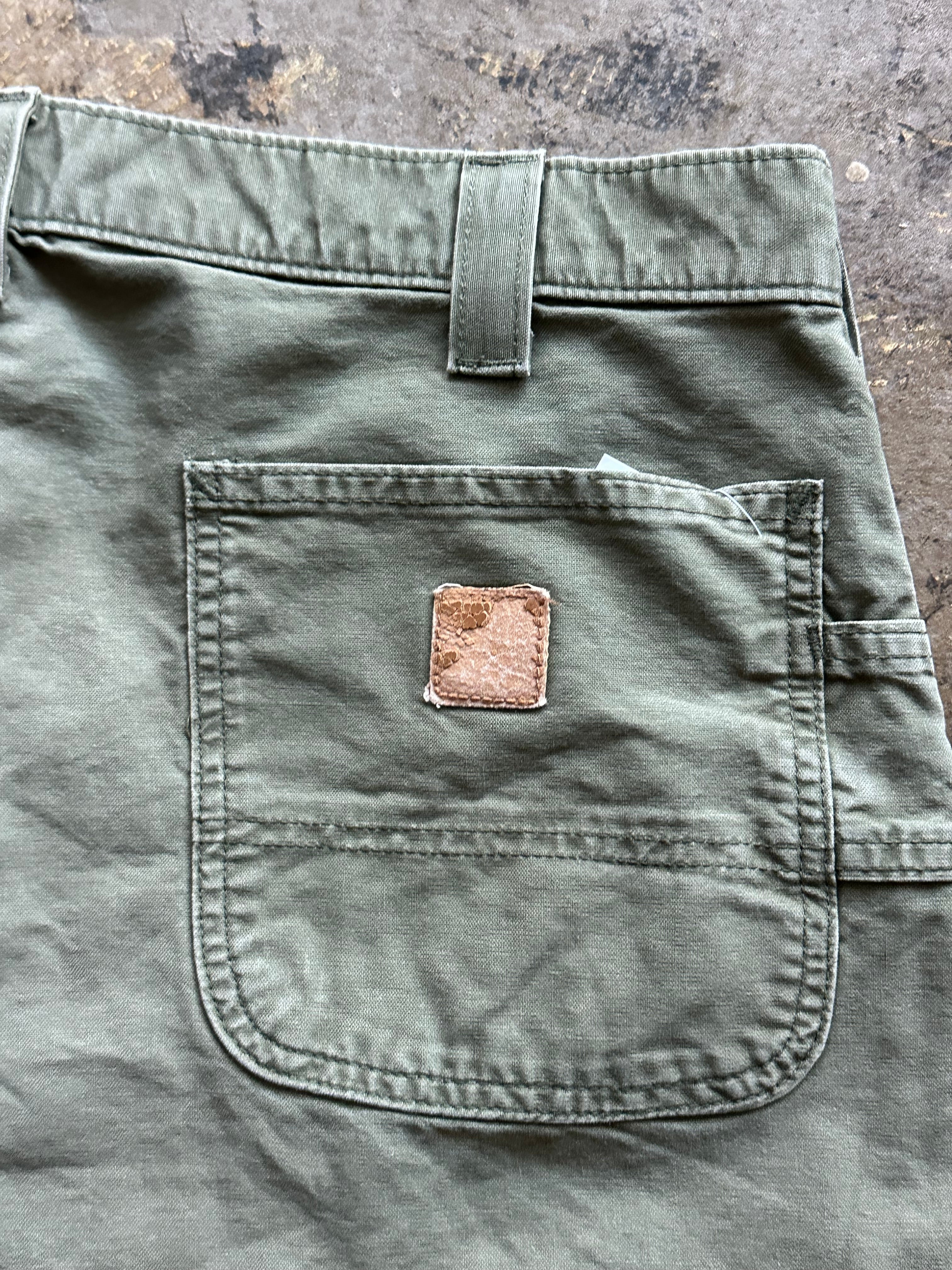 38x32 - Carhartt Olive Green Workwear Pants